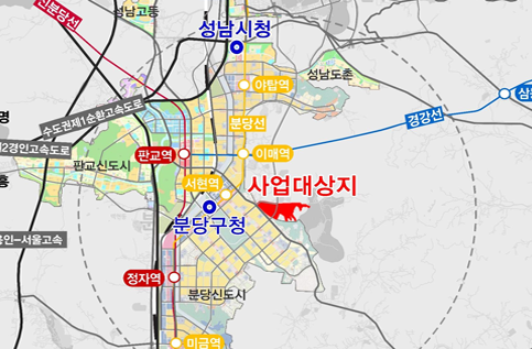 성남서현 공공주택지구