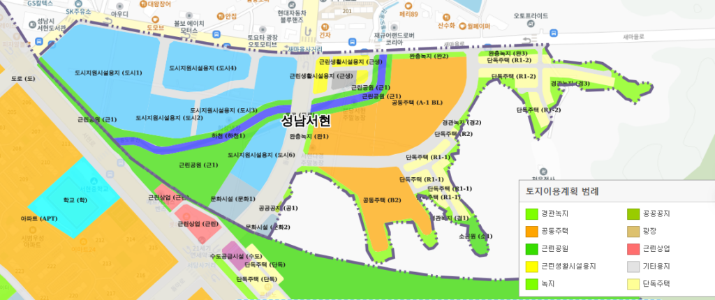 토지이용계획