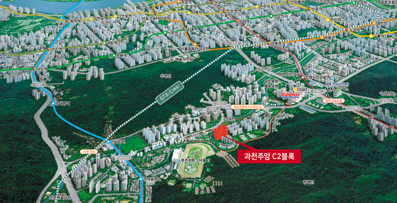 주암지구 지역위치도