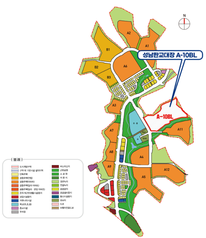성남판교대장 A-10블록 신혼희망타운